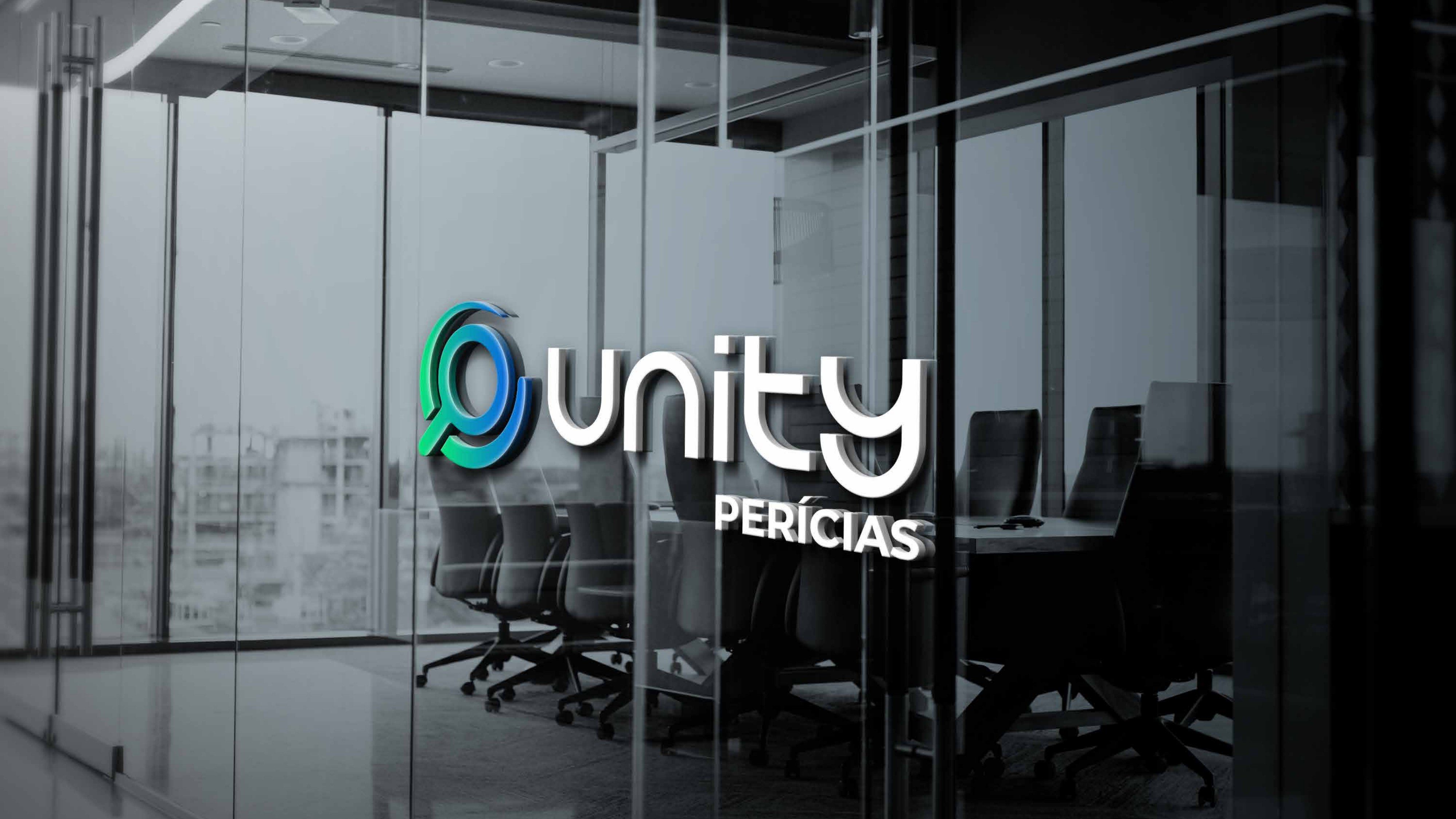 Capa da identidade visual Unity Perícias